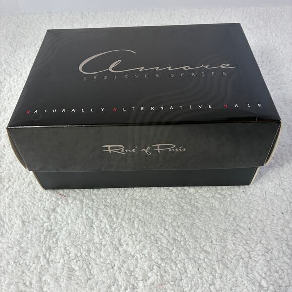 Rene of Paris Wig Breezy Wavez Smoky Forest green tones medium length with bangs - Picture 7 of 8